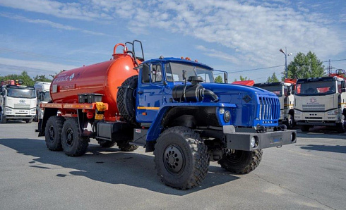 АКН-10 на шасси УРАЛ 4320